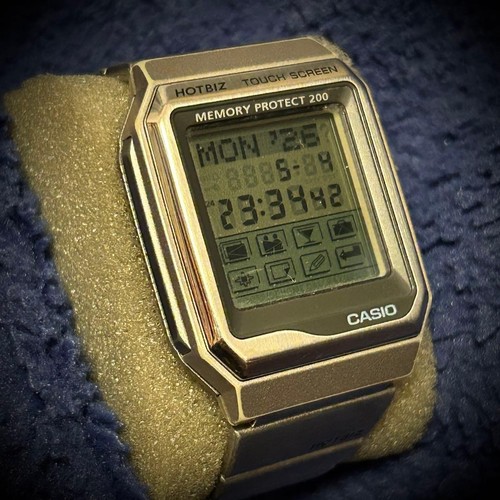 Casio data bank hot - bank, touch