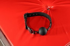 Baillon Gag Ball en cuir