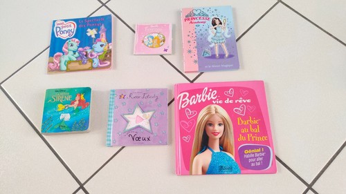 Lot livres barbie - lot,