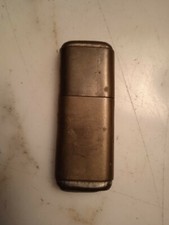 BRIQUET A ESSENCE ET PIERRE GENRE ZIPPO / 6CM * 2CM / CUIVRE