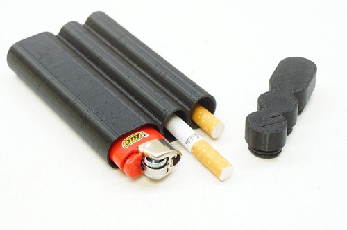 Imperméable cigarette étui - cigarette,