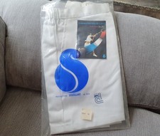 Short tennis blanc vintage