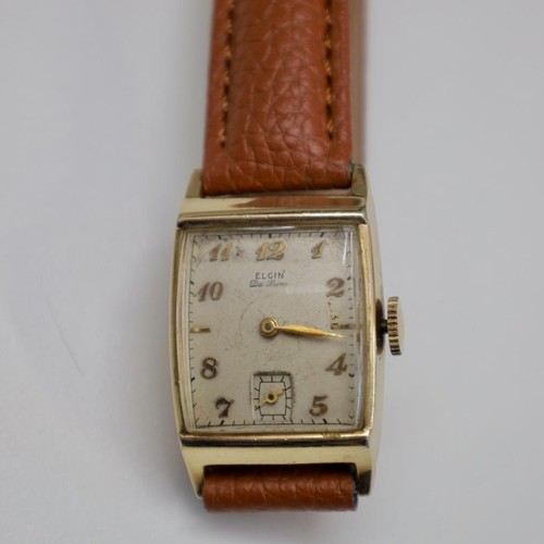 Montre elgin deluxe - montre, 10k
