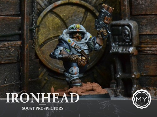 Necromunda ironhead squat - -,