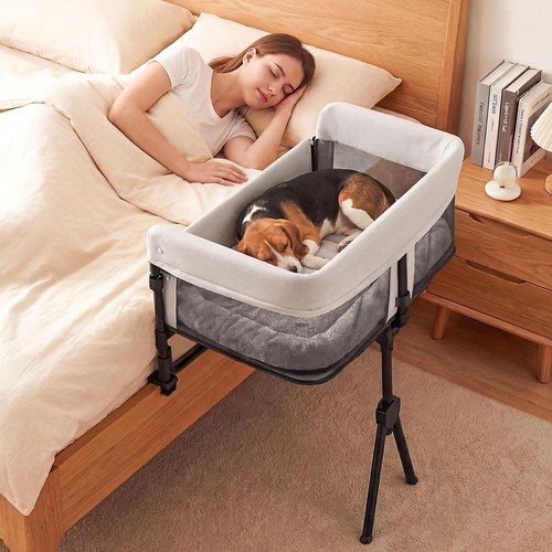 Adjustable bedside dog - cat, pet