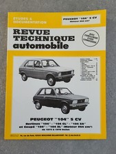 Revue technique peugeot - technique,