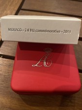 Coffret 2€ Monaco 2011 - Mariage Princier BU Avec Certificat 