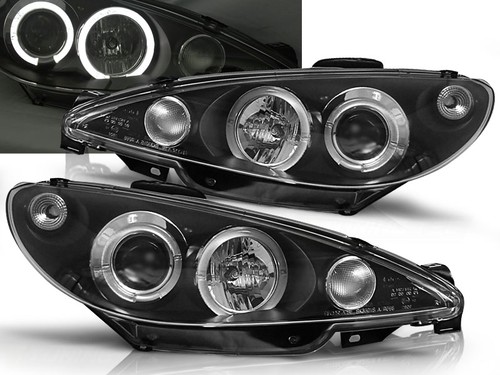 Phares pour peugeot 206 2002 - phares,