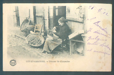 Cpa AGEN (47 - Lot et Garonne)  Trieuse de Chasselas - écrite 1902...