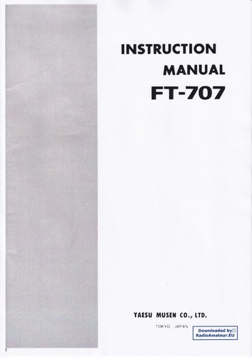 Operating instructions for - operating,