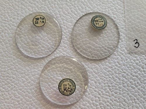 Lot verres de montre - 3,