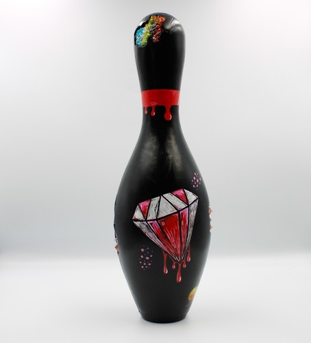 Quille bowling noire - quille,