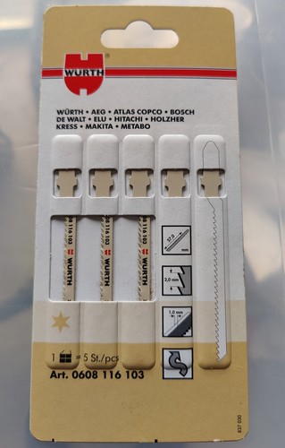 Lames scie sauteuse 10 - sauteuse, (10