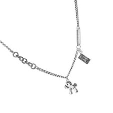 1pc poney pendentif argent