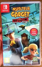 INSPECTEUR GADGET MAD TIME PARTY COMPLET NINTENDO SWITCH VERSION FRA VF CIB OVP