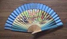 Walt Disney Wood Hand Fan