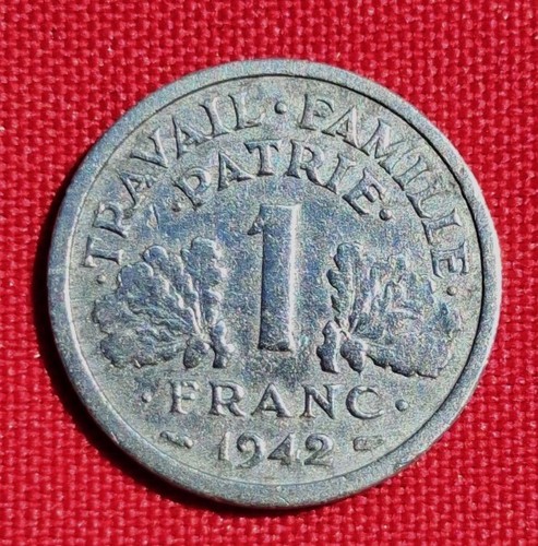 Pièce rare franc - de, type