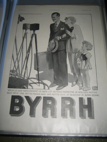 Publicité ancienne byrrh - publicité,