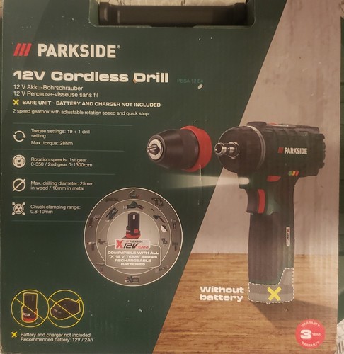 Parkside perceuse visseuse - parkside®, perceuse-visseuse
