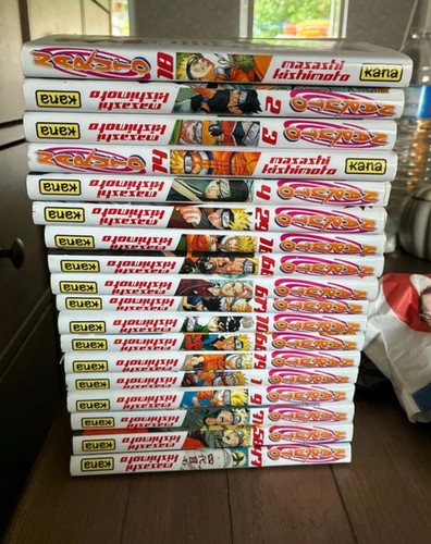 Tomes manga naruto - du,
