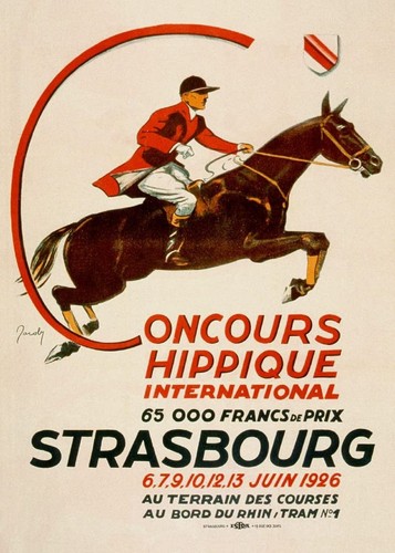 Affiche poster jumping cheval - poster,
