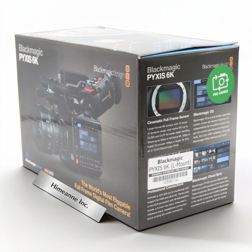 Blackmagic design pyxis - design, 6k