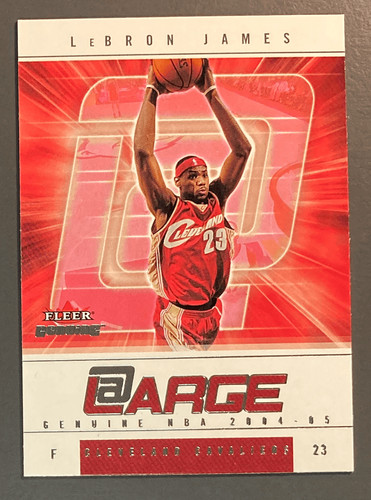 Lebron james 2004 fleer - lebron,