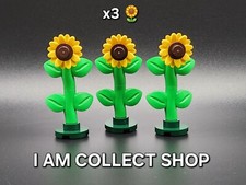 LEGO TOURNESOL FLEUR PLANT CHAMPS BOTANIC LOT DE 3 NEUF