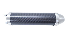Pot d'échappement imitation carbone Yamaha TZR 50 2012