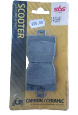 2 plaquettes de frein SBS 145HF MBK STUNT 50cc avant MBK NITRO 50cc arrière