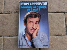 Rare Envoi Autographe Acteur Jean Lefebvre Pourquoi Ça N'arrive Qu'à Moi ?...