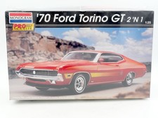 MONOGRAM 1/25 KIT MAQUETTE '70 FORD TORINO GT 2 'N1 #85-5958 NEUF SOUS BLISTER