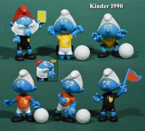 Kinder 1990 les schtroumpfs - kinder, 1990,