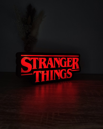 Lightbox stranger things - stranger,
