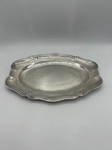 Rare plat perdreaux argent - a,
