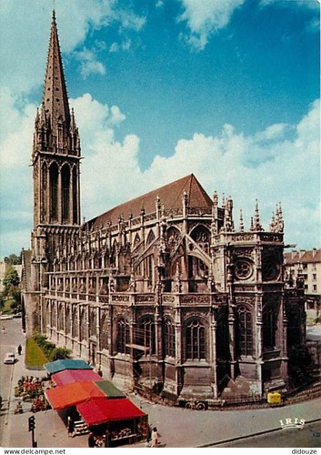 Carte postale caen - carte,