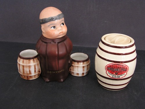 Lot moutardiers anciens - de,