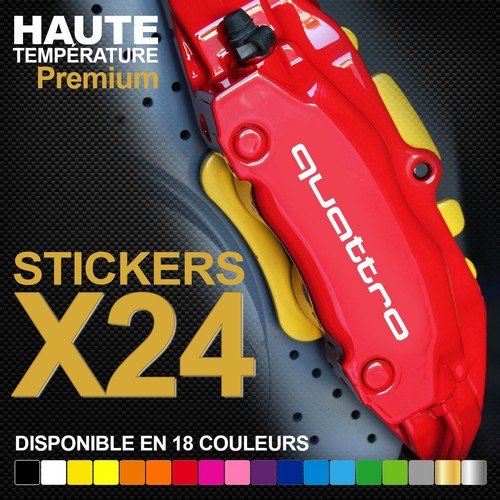 Audi quattro stickers - quattro,