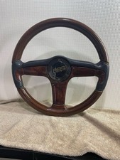 Volant en cuir bois Italvolanti Bbs