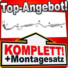 Pot d'échappement pour VW GOLF 3 III Variant 1.4 60ch break 1993-1994 échappe...