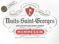 Etiquette Nuits Saint-Georges