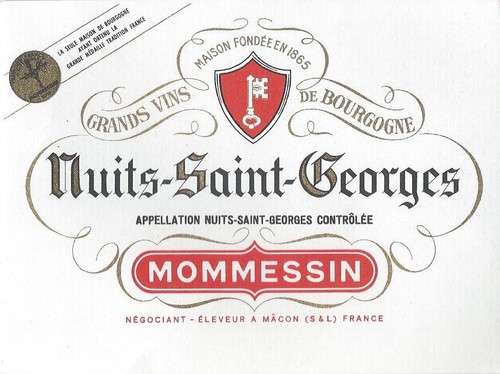 Etiquette nuits saint georges - nuits, saint-georges