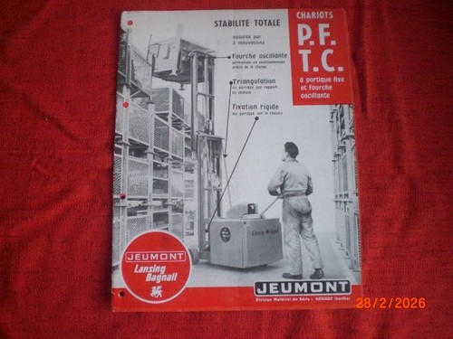 Ancienne brochure - ancienne,