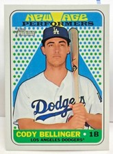 Cody Bellinger 2018 Topps Heritage New Age Performers Insert #NAP-10 - DODGERS
