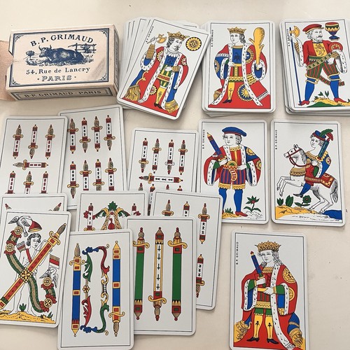 Jeu cartes aluette - cartes, b.p