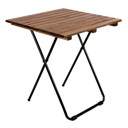 Table pliante bois métal - pliante, bois/métal