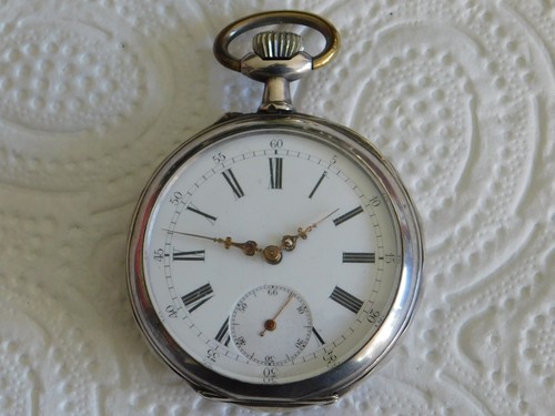 Gousset chronomètre argent - gousset,