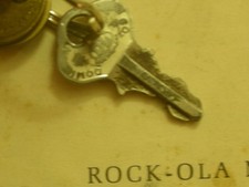 clé juke box Rock ola