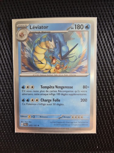Carte pokemon leviator 043 193 - carte,
