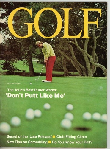 Golf magazine may 1977 - magazine, ben